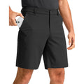 Men black golf shorts