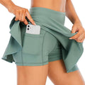 Women solid color skirt